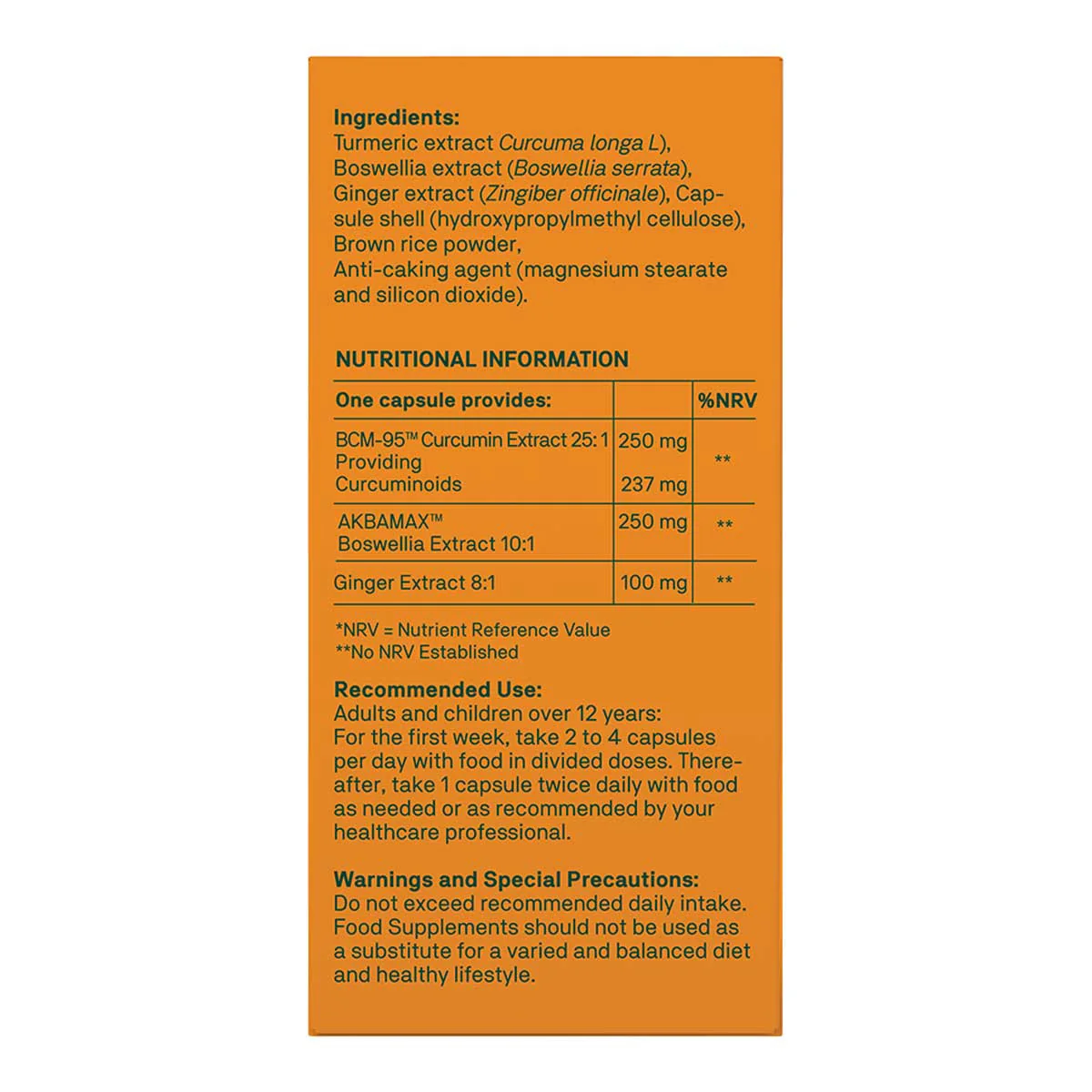 Curcumin Fortified BCM-95 & Akbamax & Gingerol - Image 4