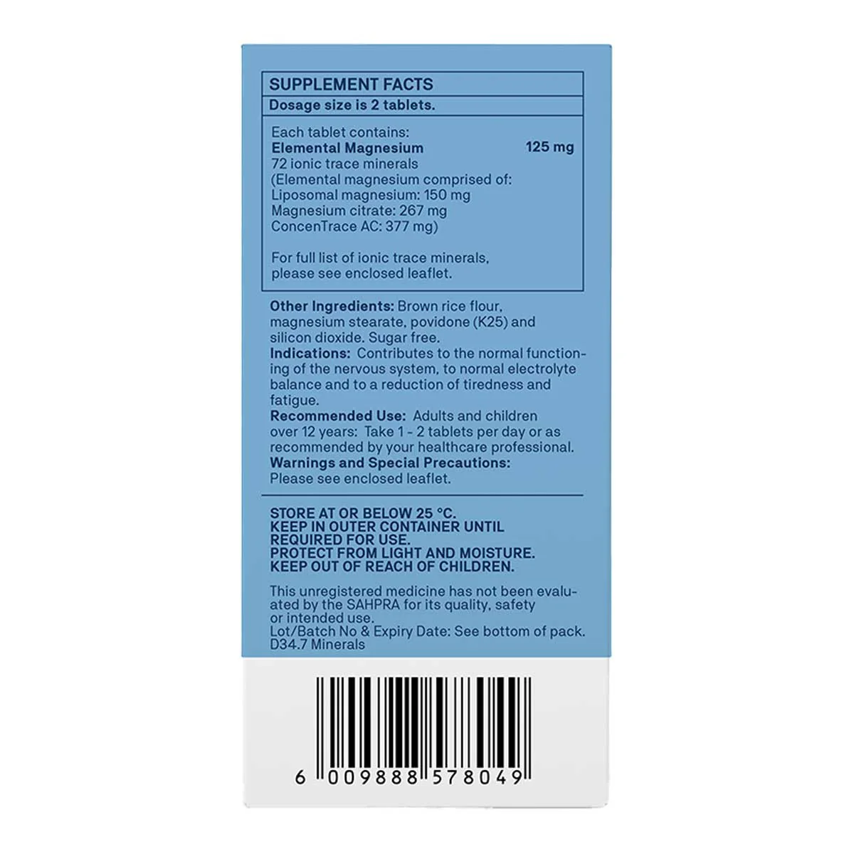 Magnesium Trace Mineral Complex - Image 3