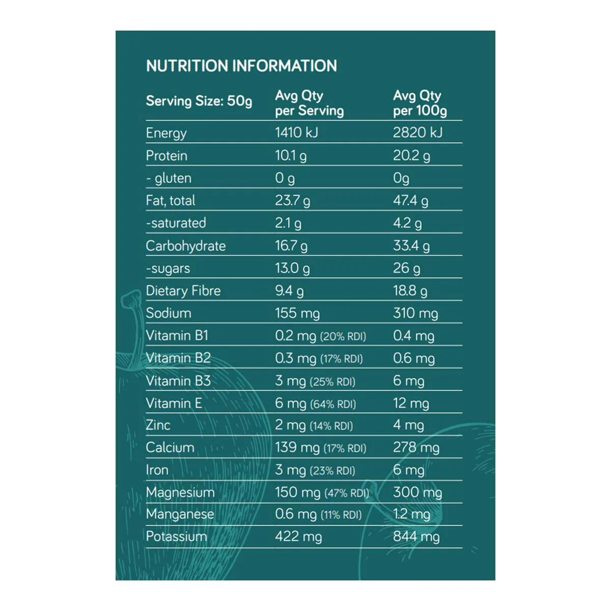 Superfood Brekkie Bars - Almond Apple Crumble - Image 2