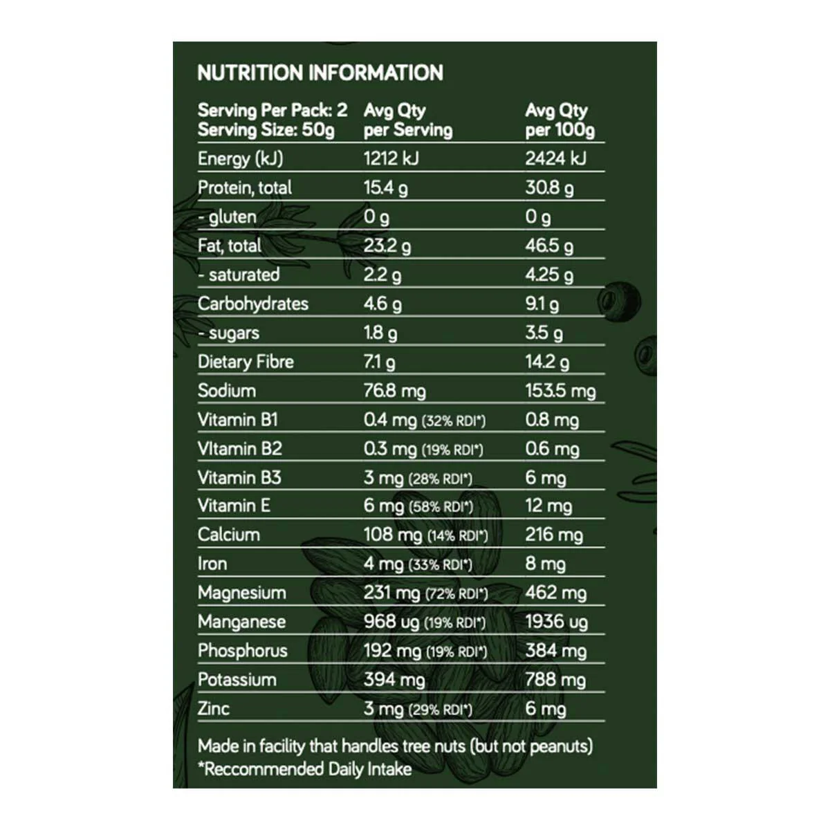 Superfood Crackers - Hemp & Almond - Image 3