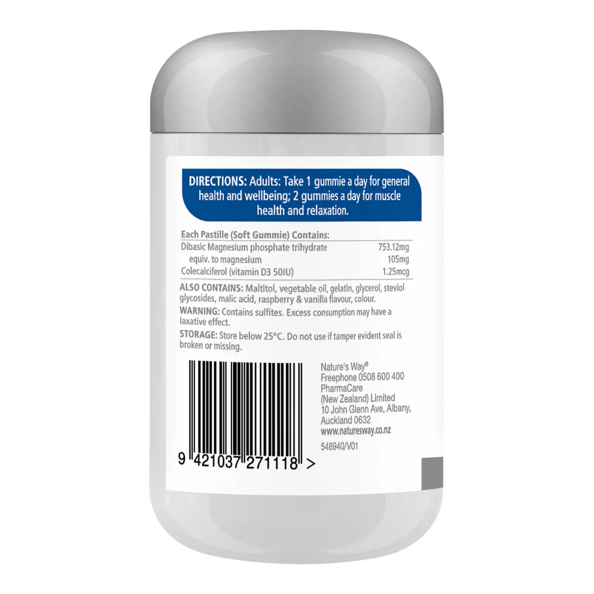 High Strength Vita Gummies Magnesium + Vitamin D3 - Image 2