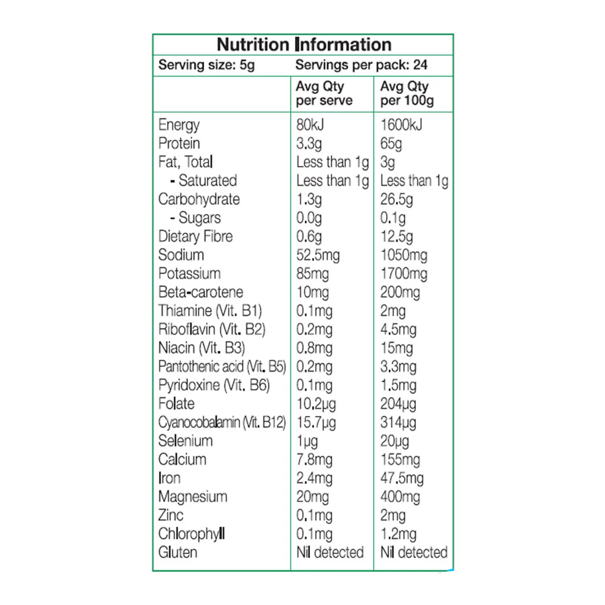 Spirulina Organic Superfood Powder - Image 2