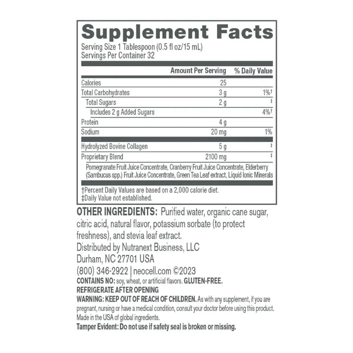 Collagen Type 1 & 3 Pomegranate Liquid - Image 5