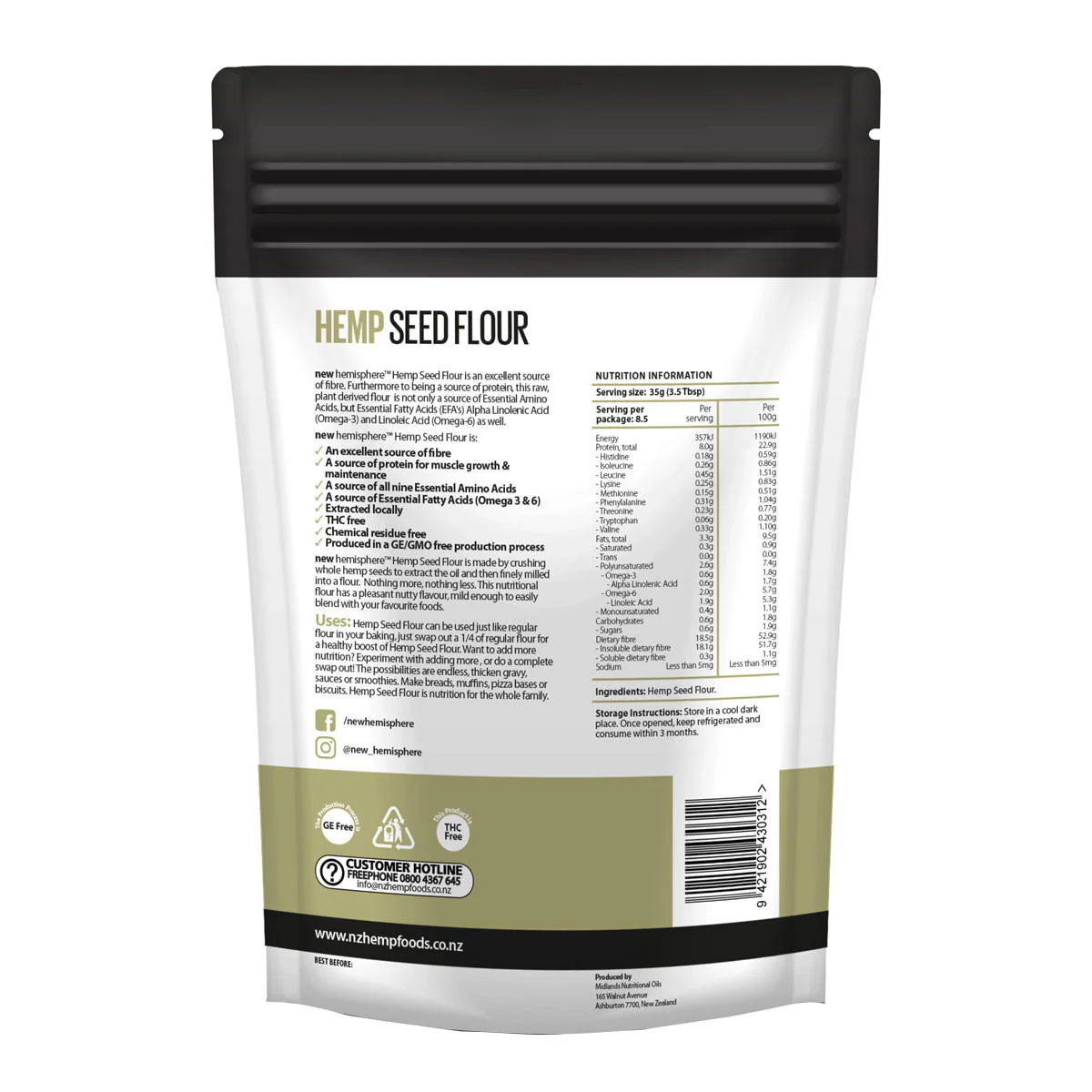 Hemp Seed Flour - Image 2