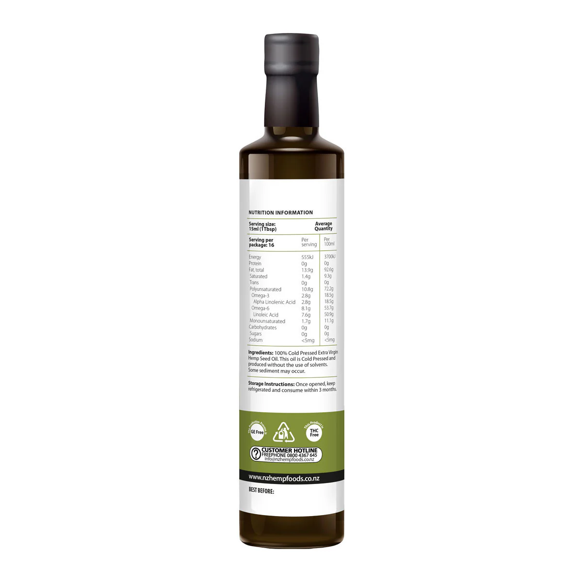 Hemp Seed Oil - liquid - Image 2