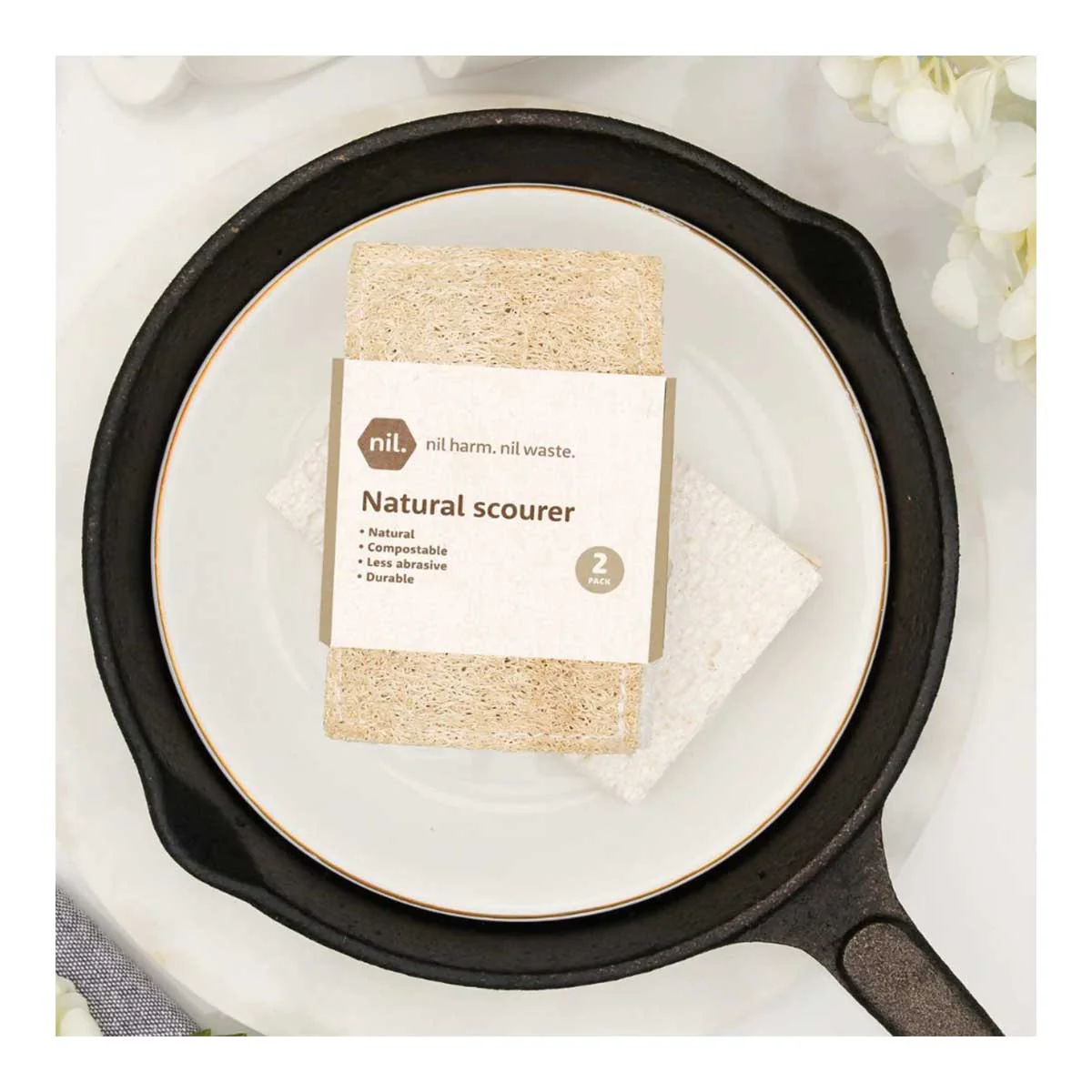 Natural Scourer - Compostable - Image 2
