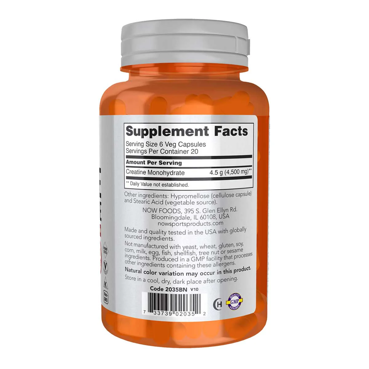 Creatine Monohydrate 750mg - Image 2