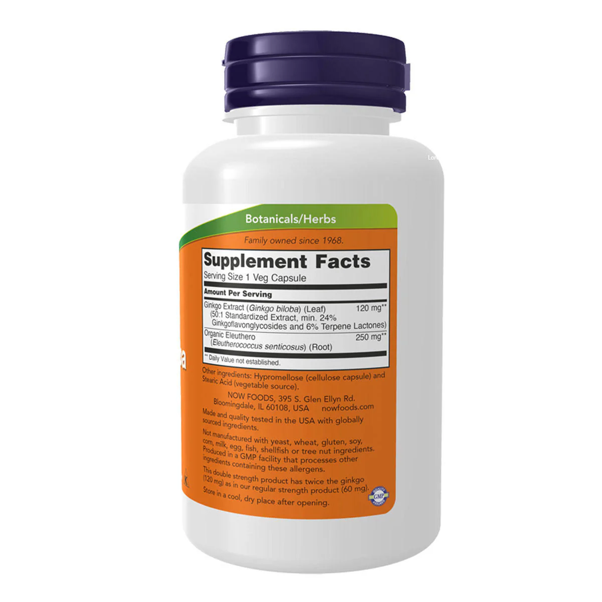 Ginkgo Biloba, Double Strength 120 mg - Image 2