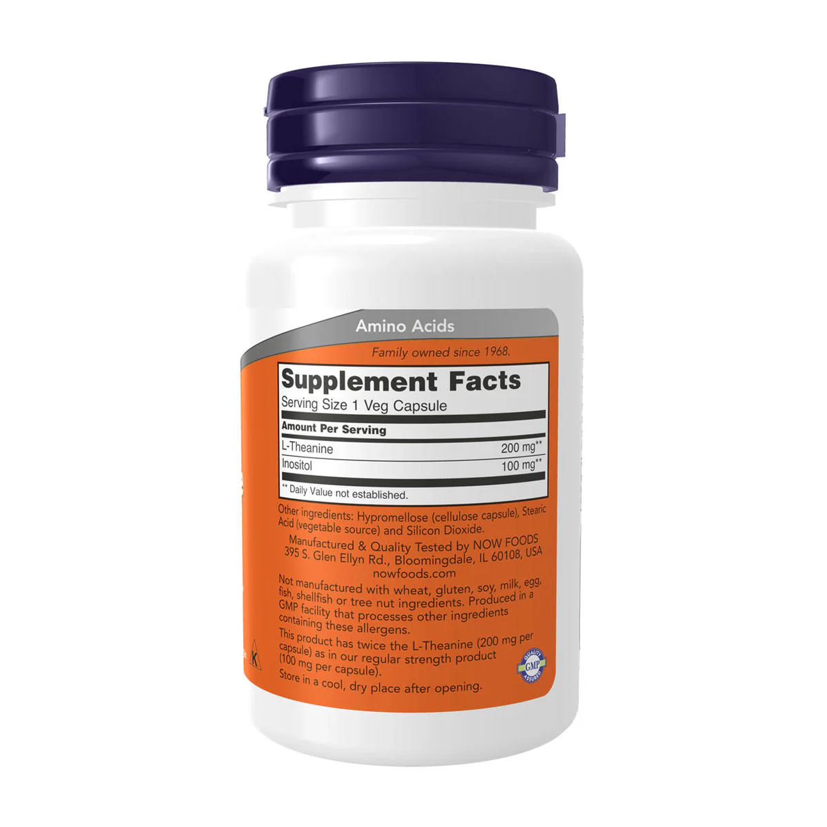 L-Theanine Double Strength 200 mg - Image 2