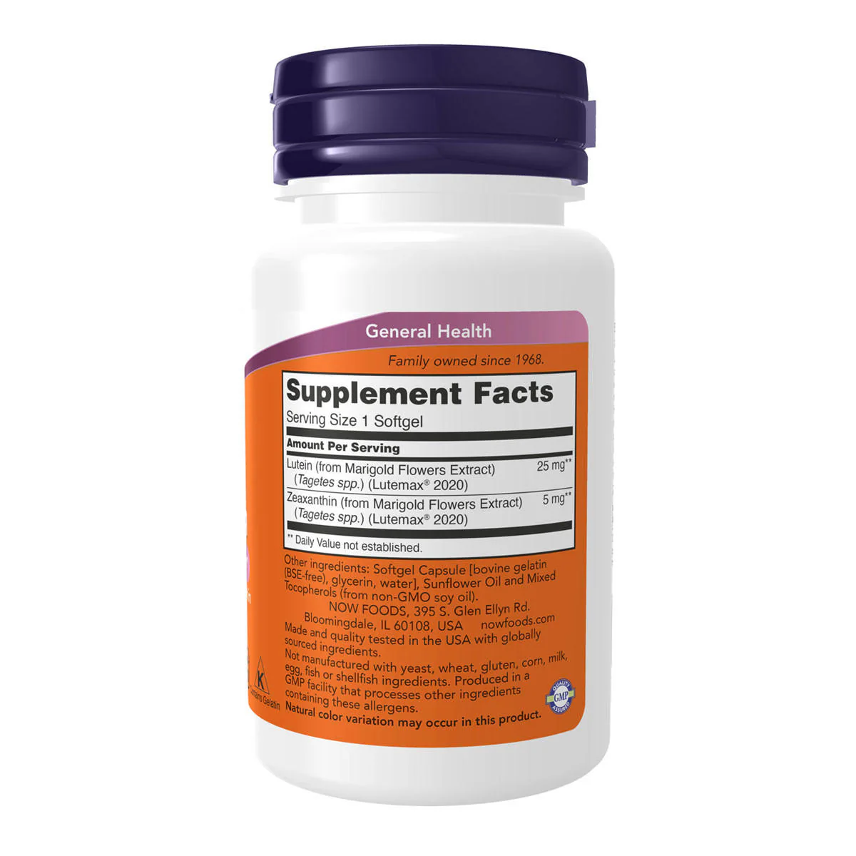 Lutein 25mg & Zeaxanthin 5mg - Image 2