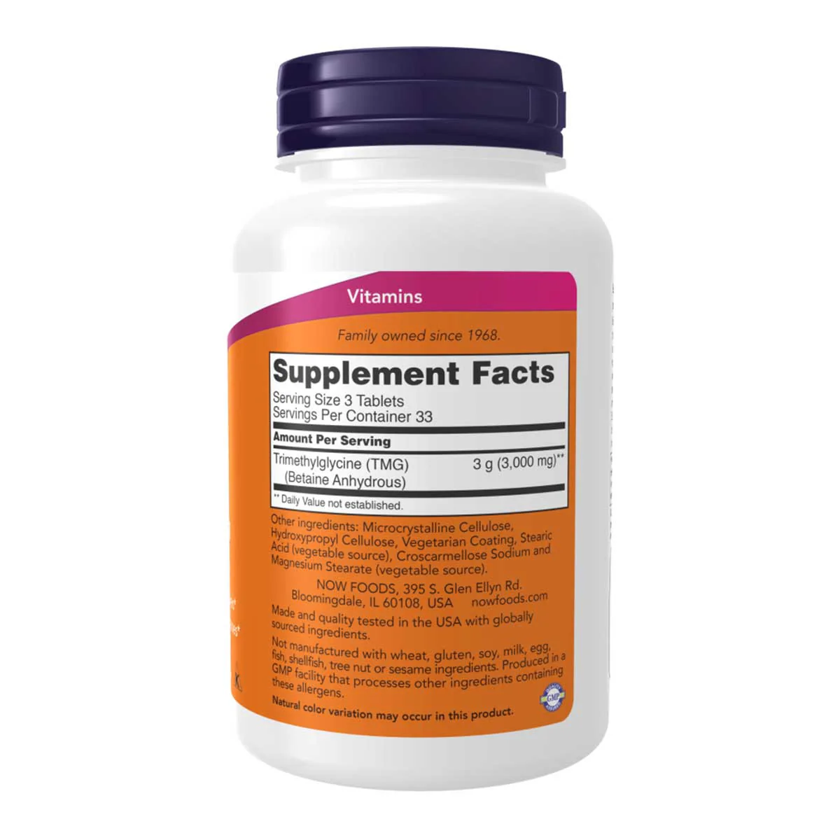 TMG Betaine 1000mg Liver Support - Image 2