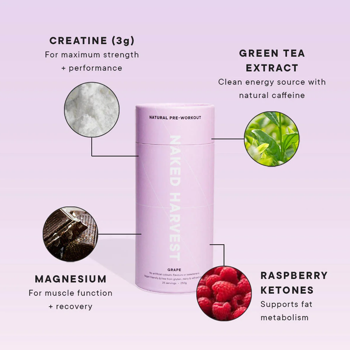 Natural Pre-Workout Grape - Image 2
