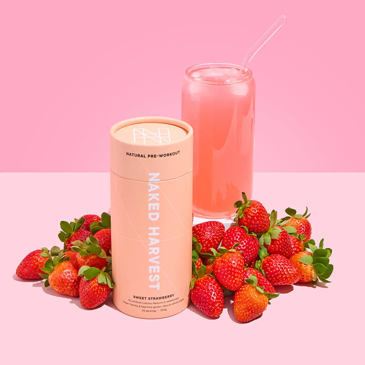 Natural Pre-Workout - Sweet Strawberry Flavour - Image 4