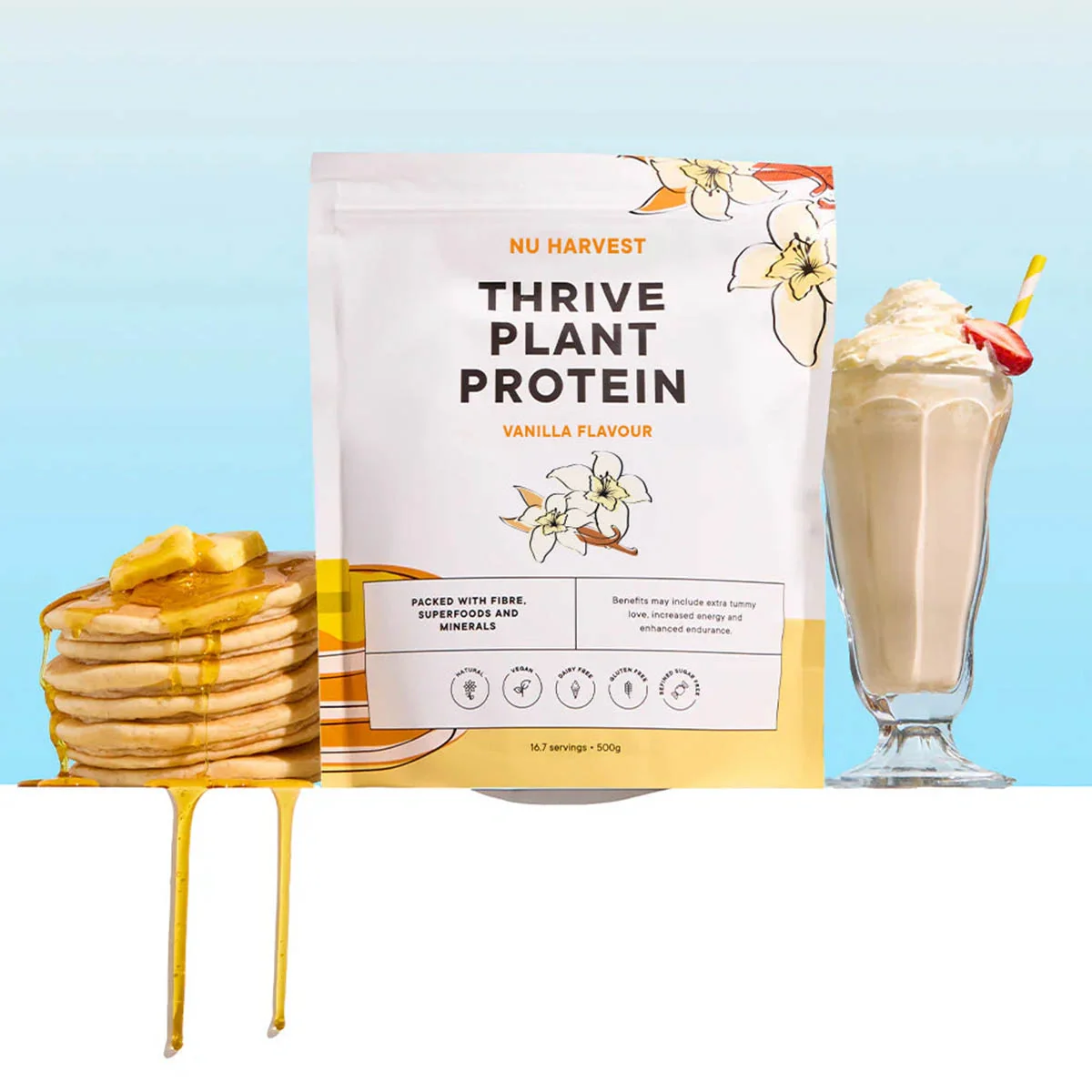 Thrive Plant Protein - Vanilla Pancake Batter Flavour - Image 4