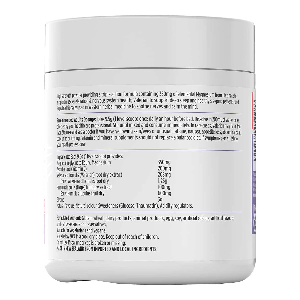 Deep Sleep + Magnesium Glycinate - Berry - Image 2