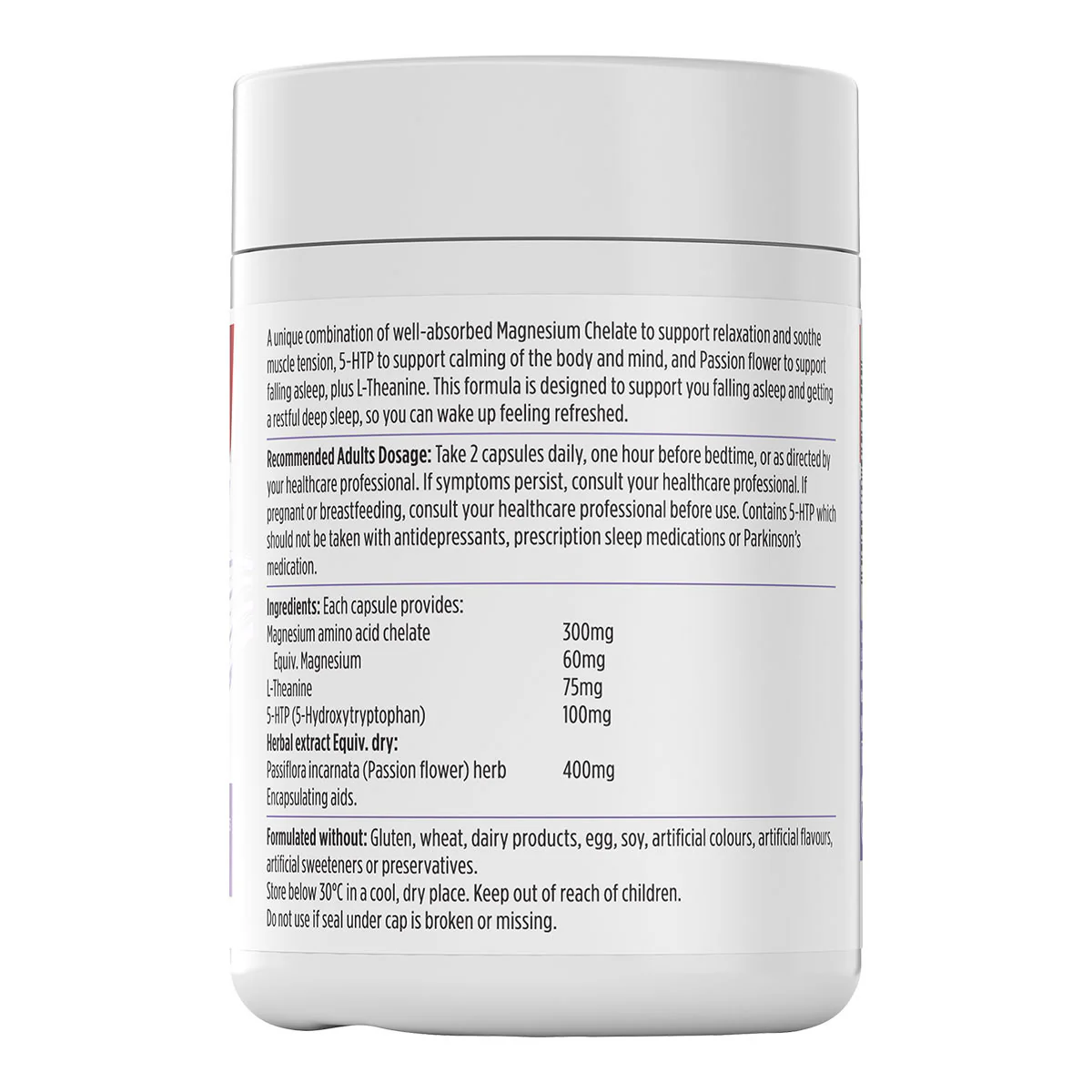 Magnesium Sleep + Advanced with 5-HTP & L-Theanine - Image 3