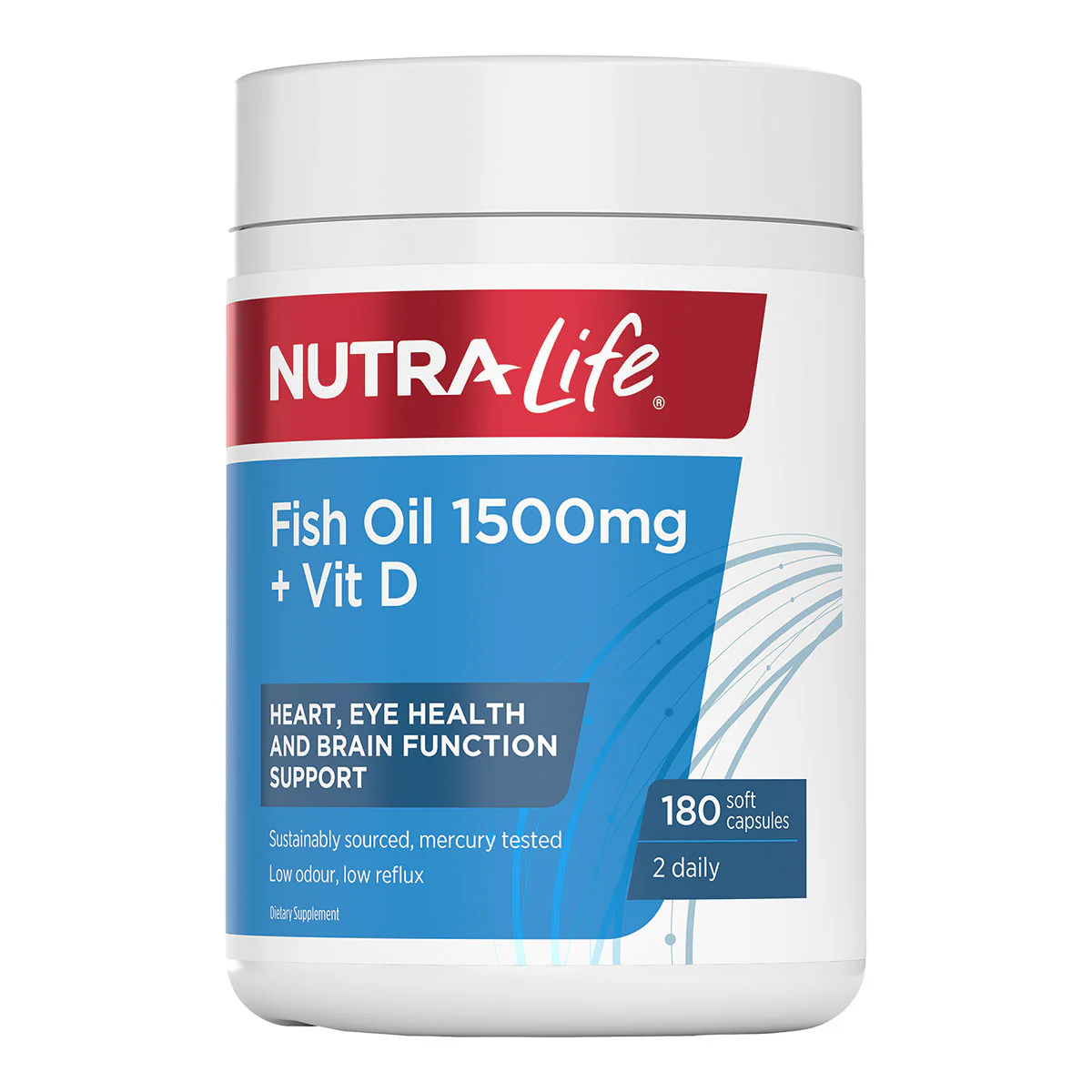 Omega 3 Fish Oil 1500mg + Vitamin D - Image 2