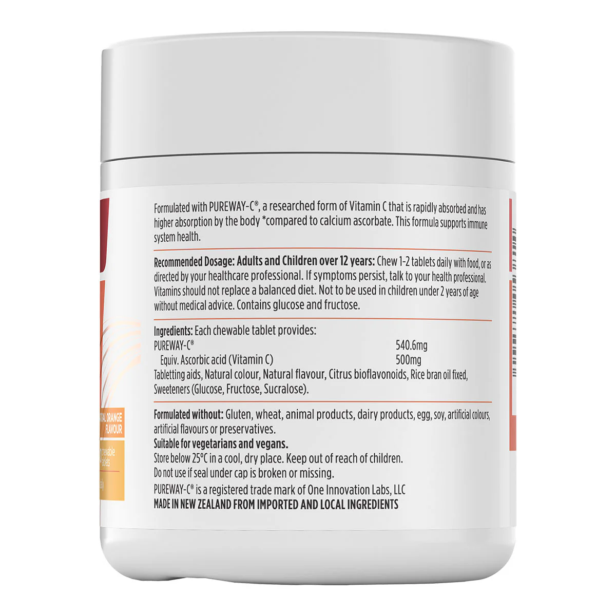 Rapid-C 500mg Chewables - Image 2