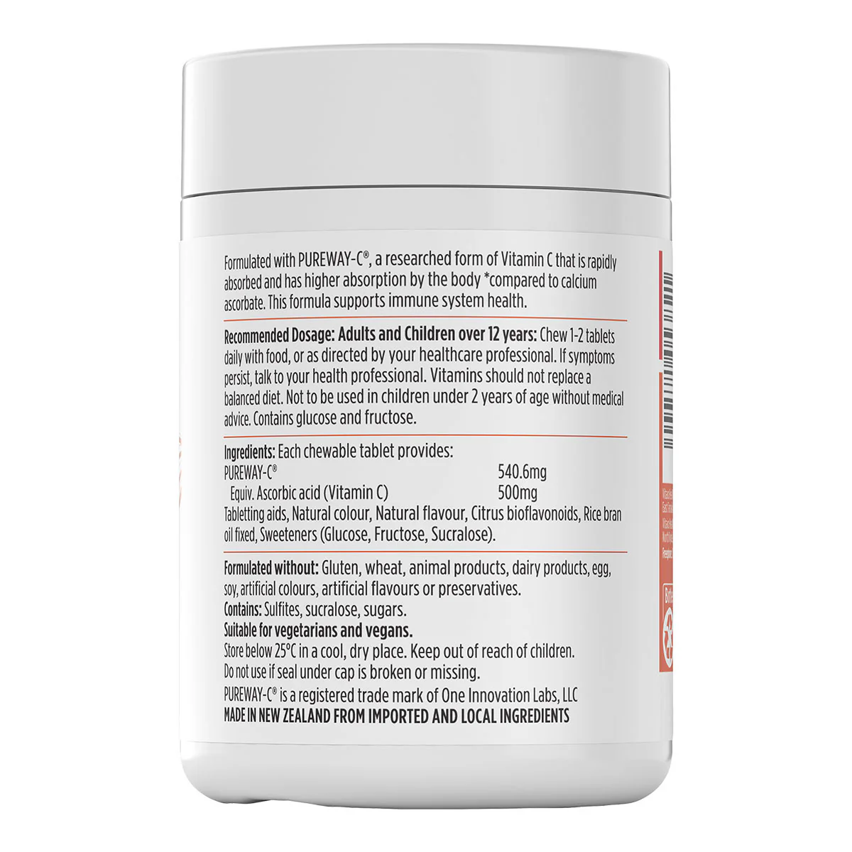 Rapid-C 500mg Chewables - Image 4