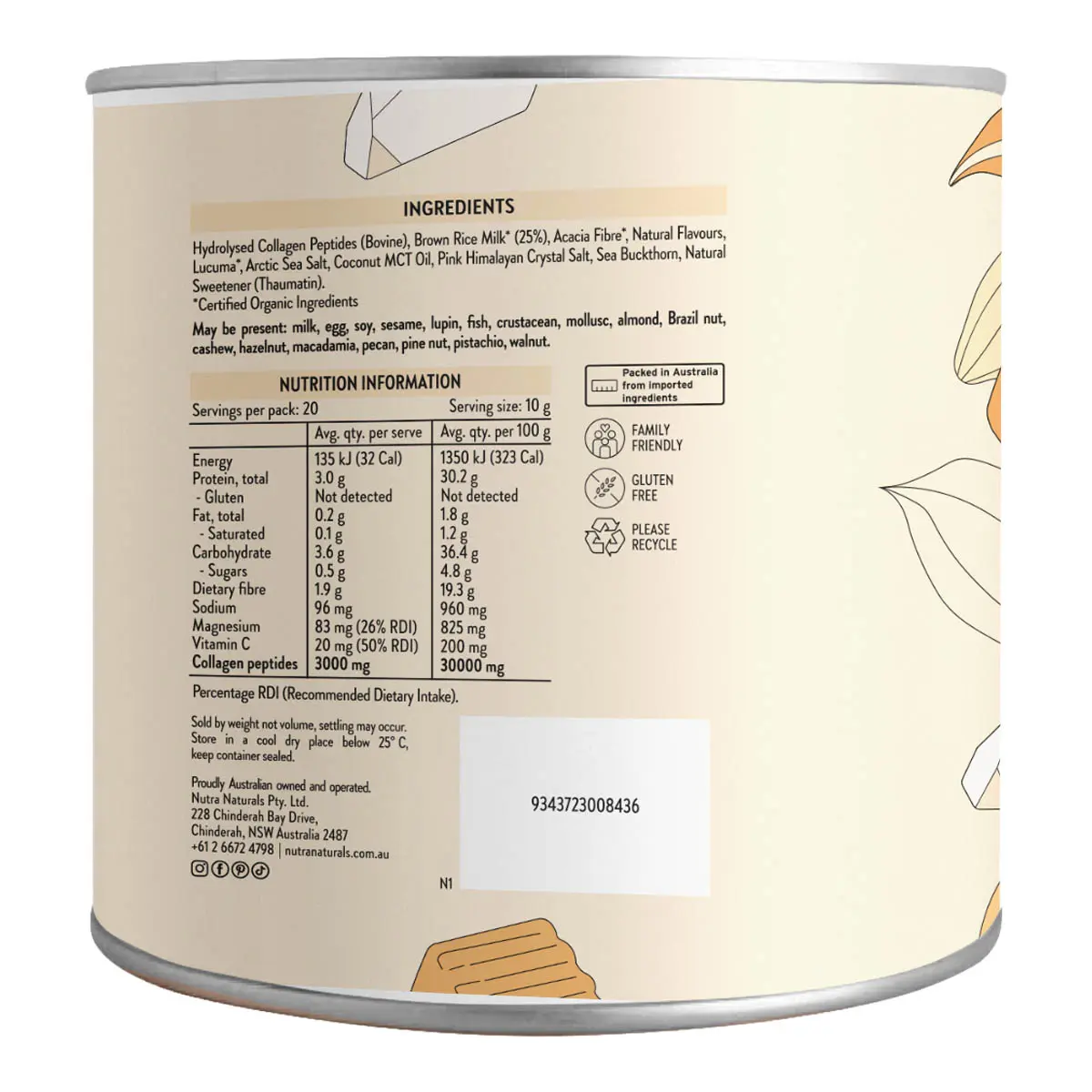 Collagen White Hot Chocolate - Salted Caramel - Image 3
