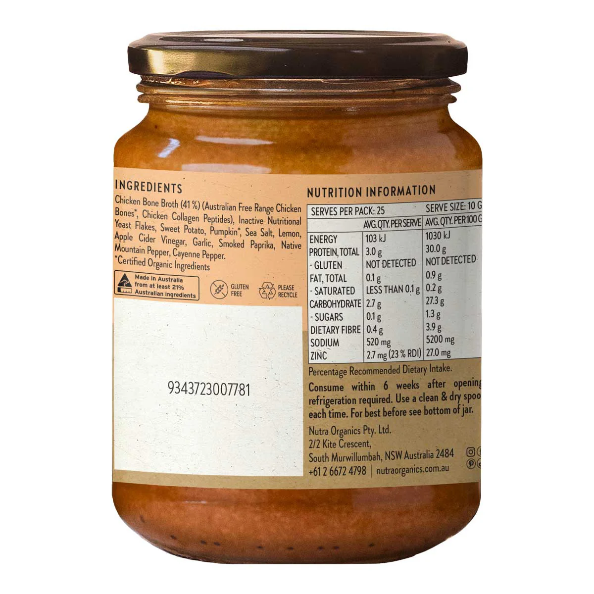 Chicken Bone Broth Concentrate - Lemon & Paprika - Image 3
