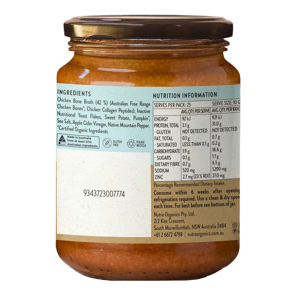 Chicken Bone Broth Concentrate - Natural - Image 3