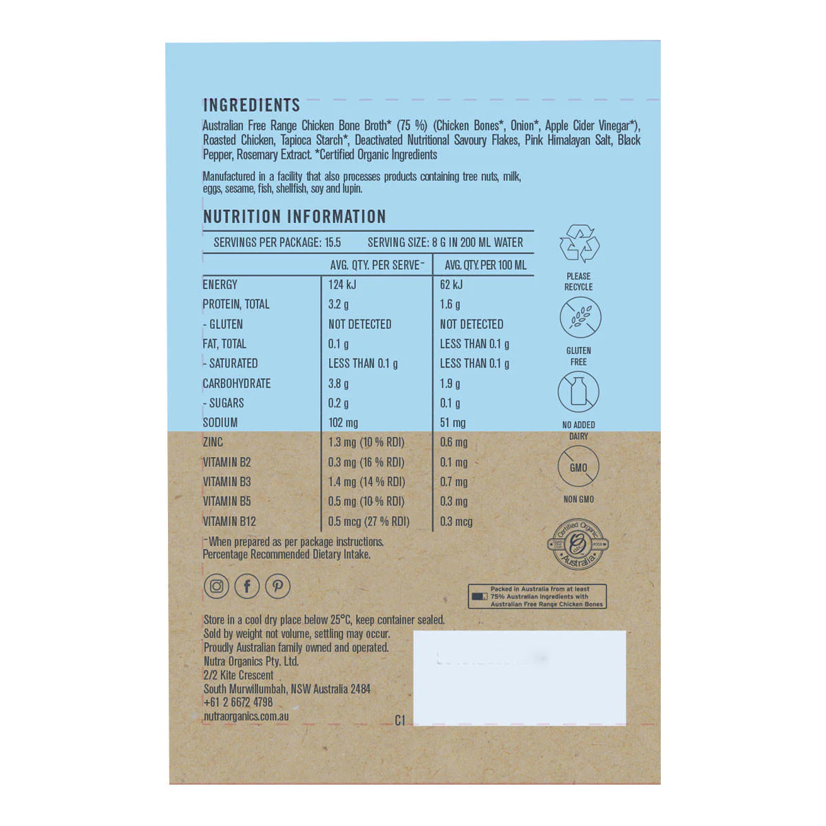 Chicken Bone Broth - Home Original - Image 2