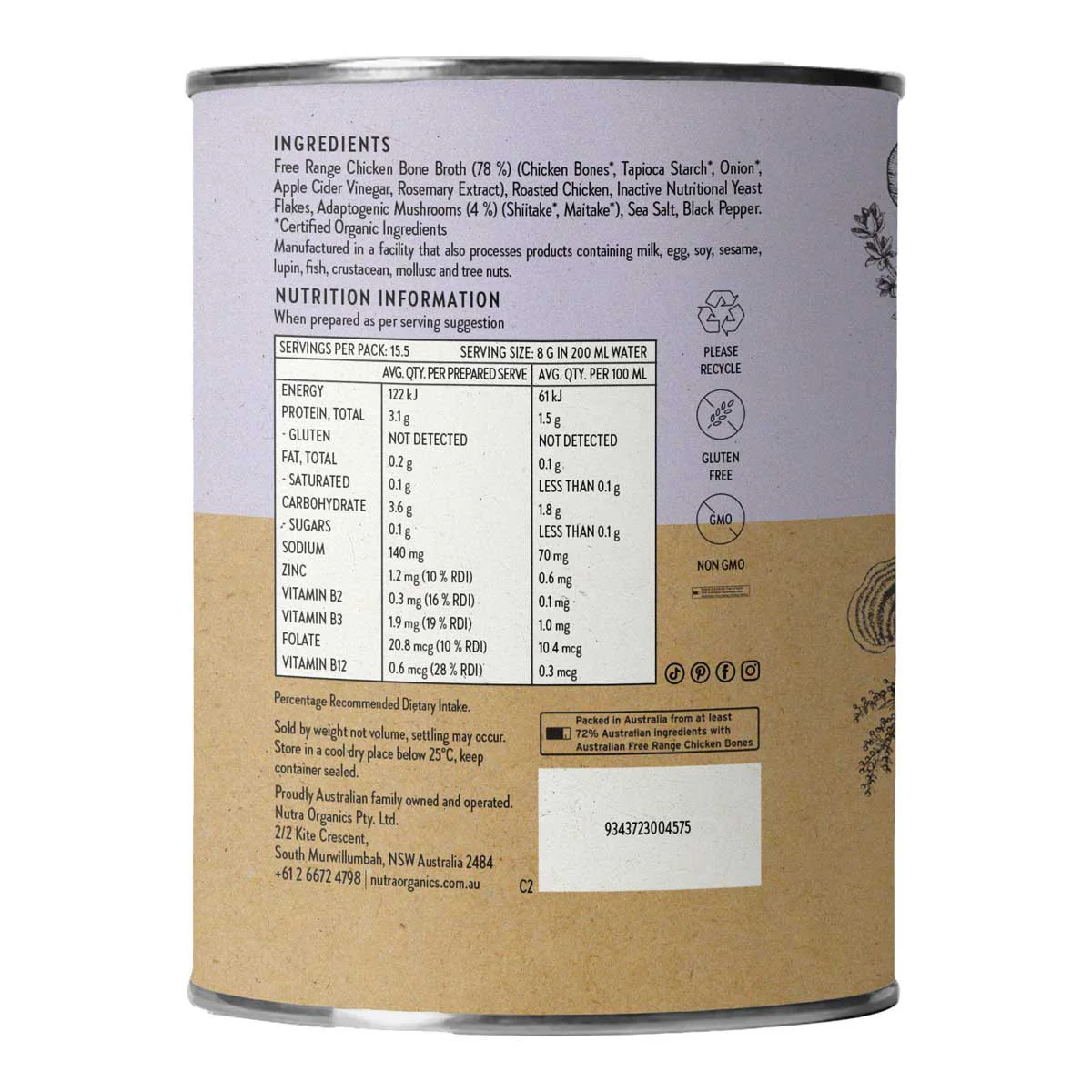 Chicken Bone Broth - Mushroom - Image 3