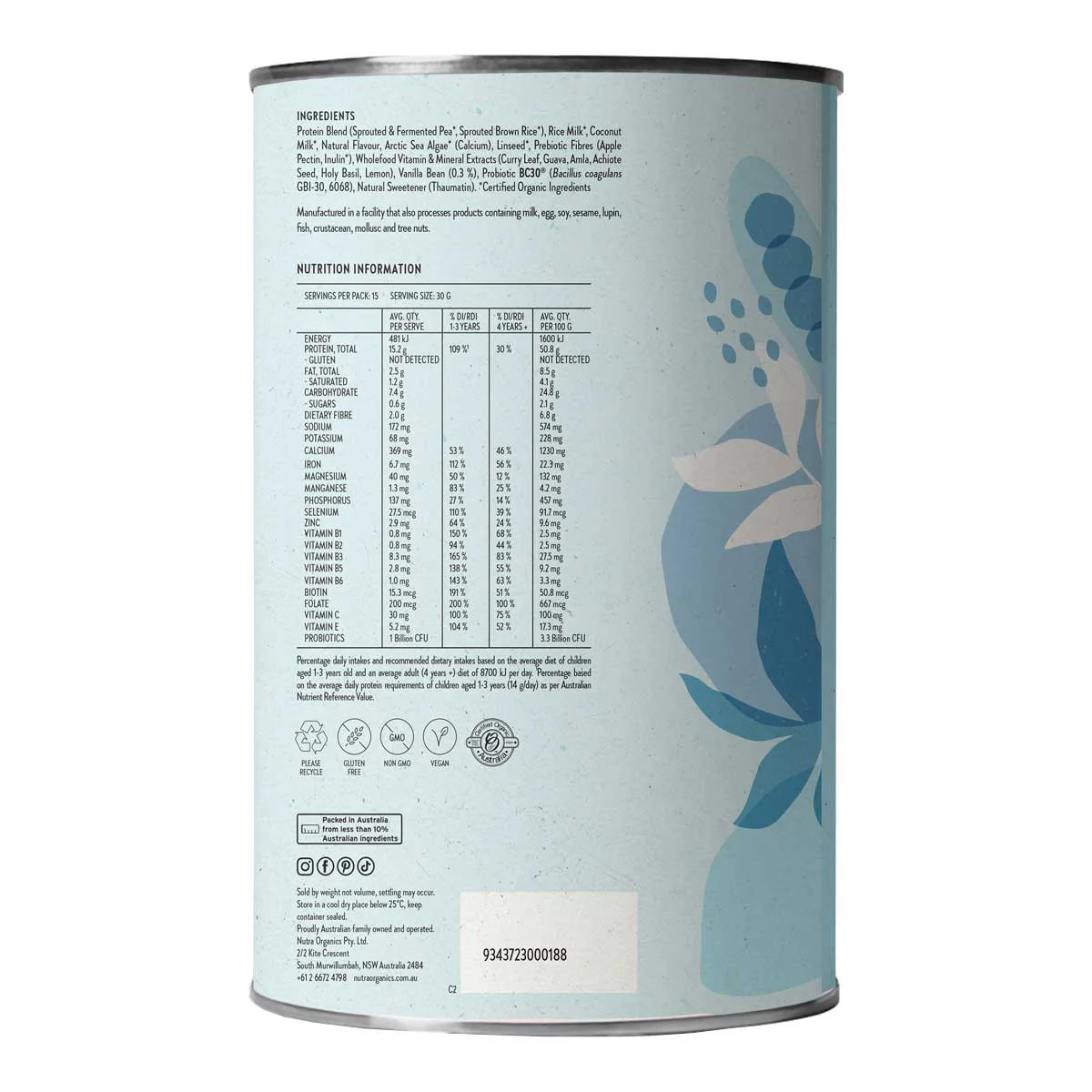 Thriving Family Protein - Smooth Vanilla - Image 3
