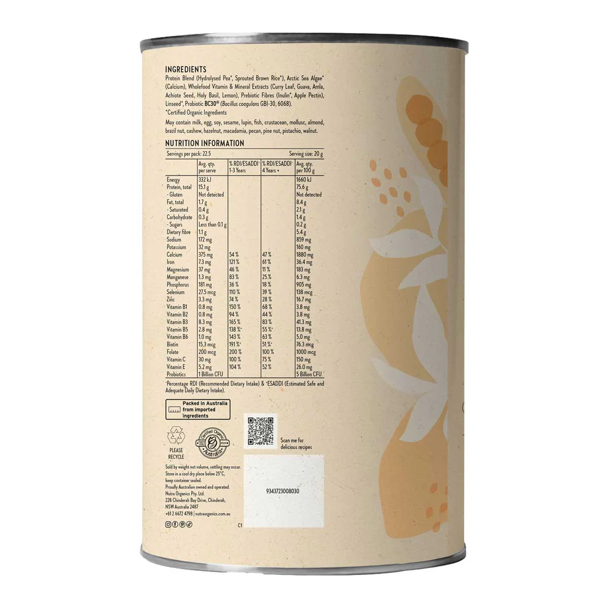Thriving Family Protein - Unflavoured - Image 3