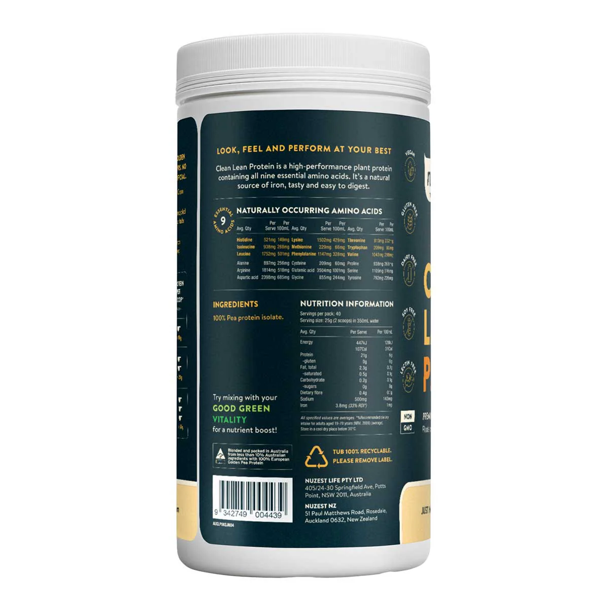 Clean Lean Protein - Just Natural - Image 4