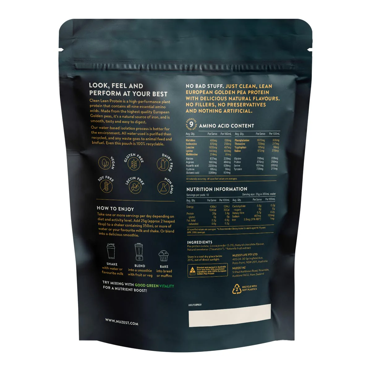 Clean Lean Protein - Rich Chocolate - Image 3