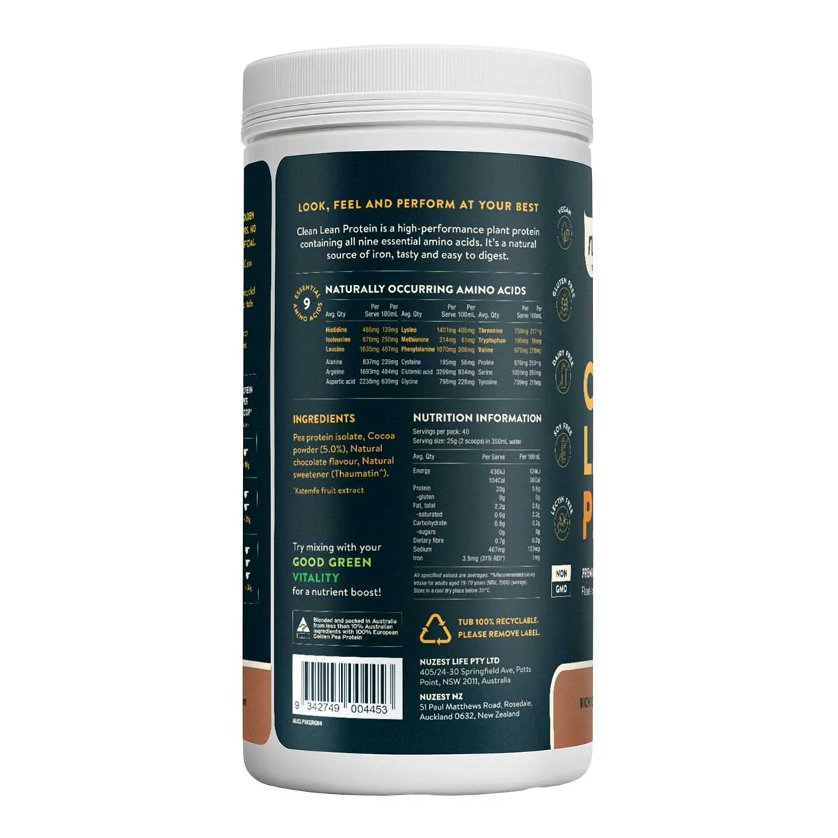 Clean Lean Protein - Rich Chocolate - Image 5