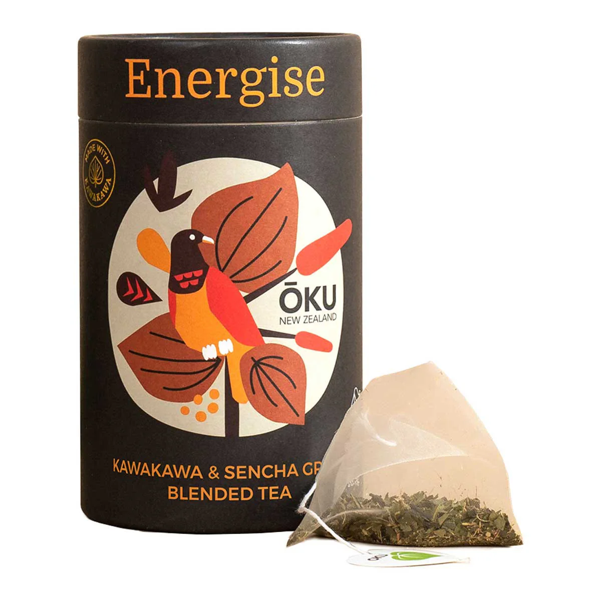 Energise Kawakawa & Sencha Green Blended Tea - Image 2