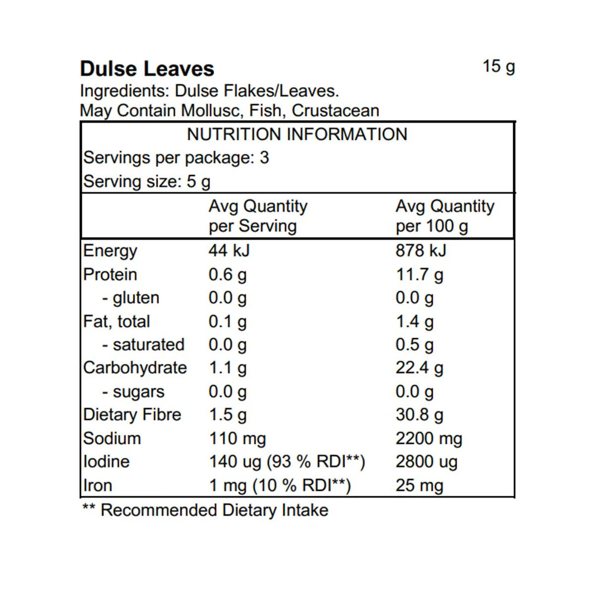 Atlantic Dulse Leaves - Image 3