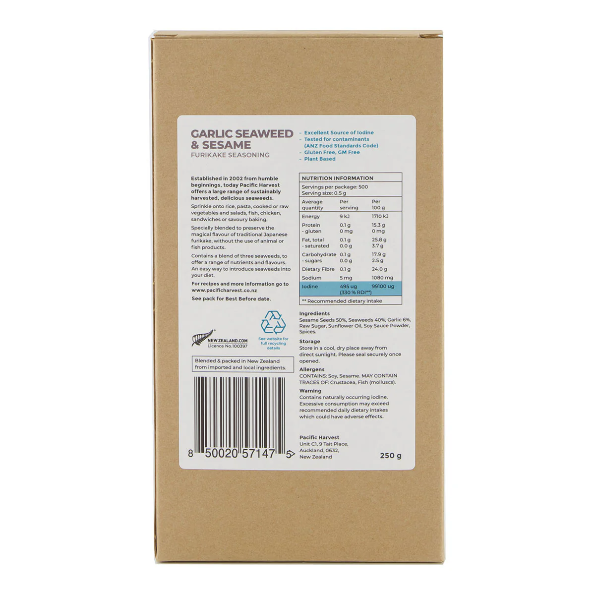 Garlic Seaweed & Sesame Seasoning - Image 4