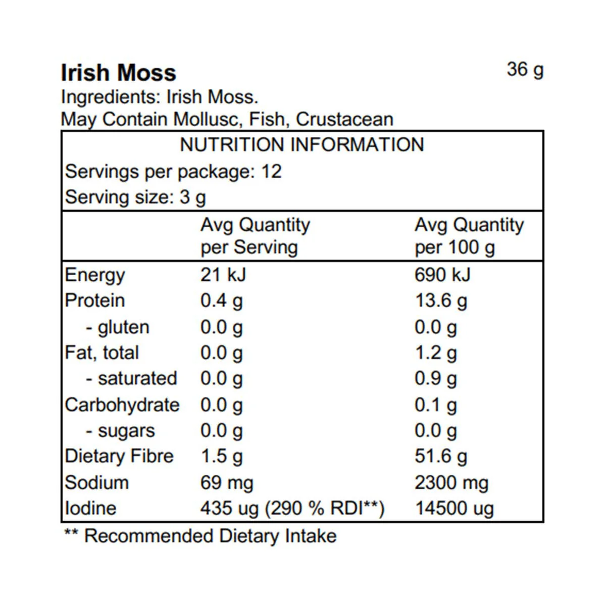 Irish Moss - Image 5