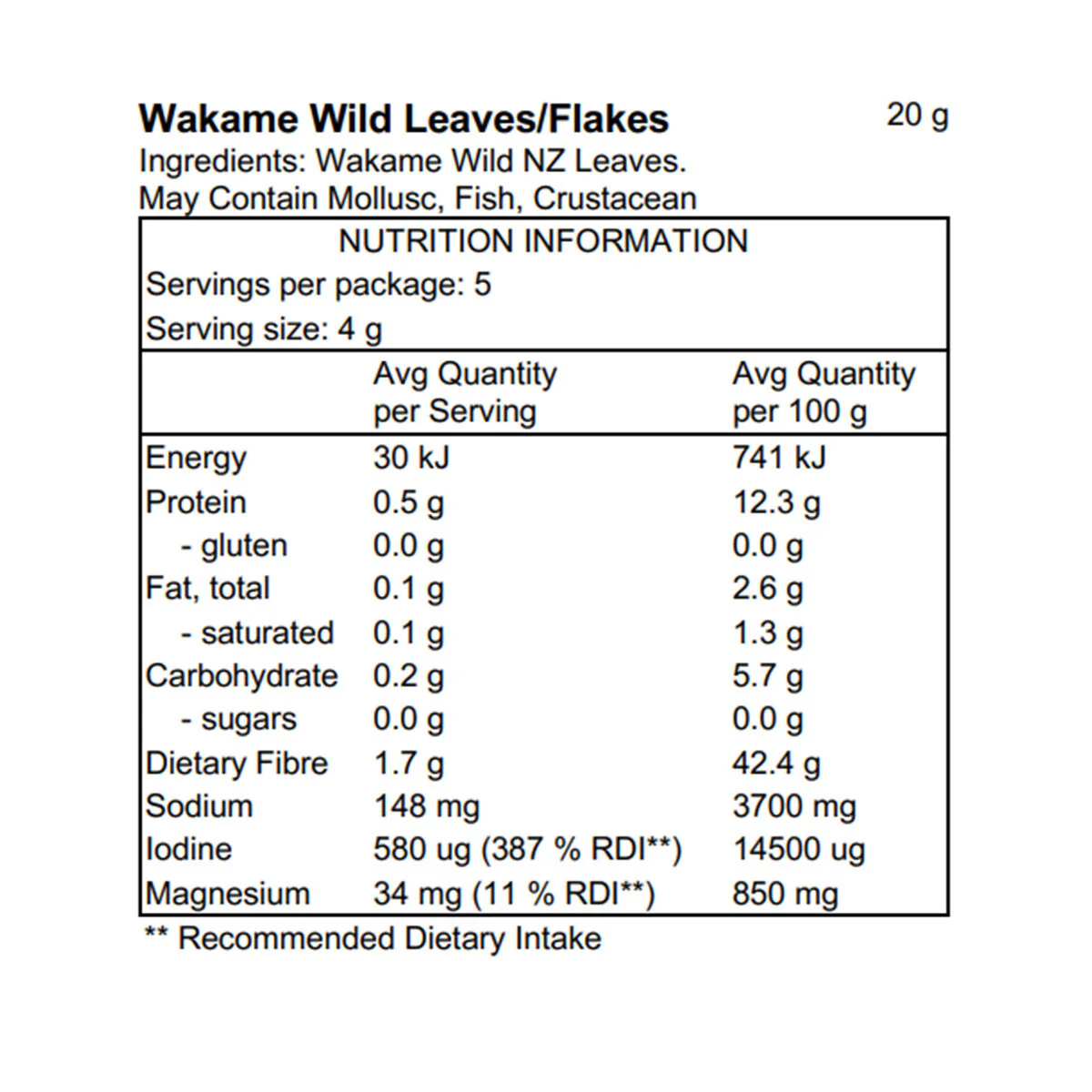 Wakame Leaves - Wild - Image 3