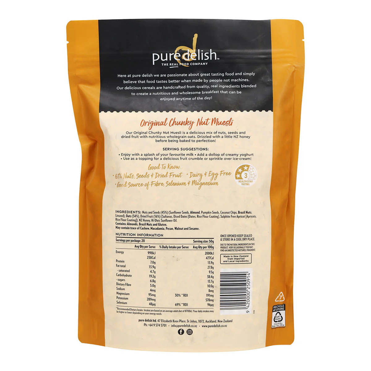Original Chunky Nut Muesli - Image 2