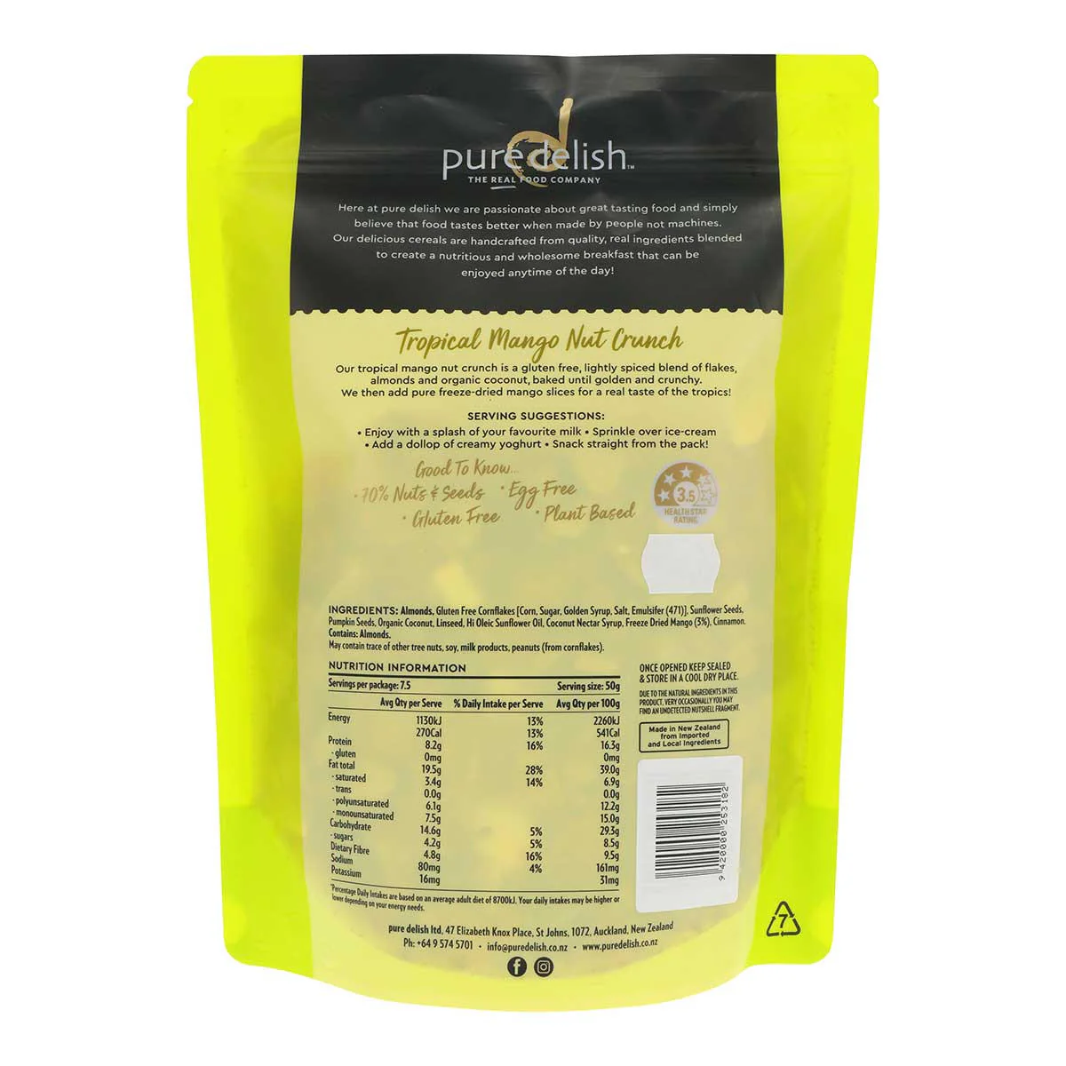 Tropical Mango Nut Crunch - Image 2