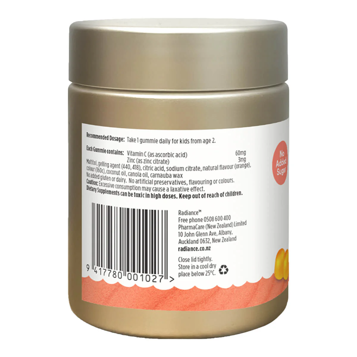 Kids Vitamin C + Zinc Gummies - Image 2