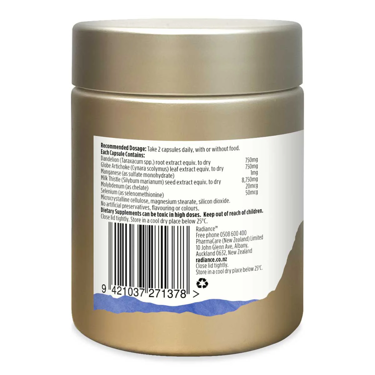 Liver Detox - Milk Thistle, Dandelion & Globe Artichoke - Image 3