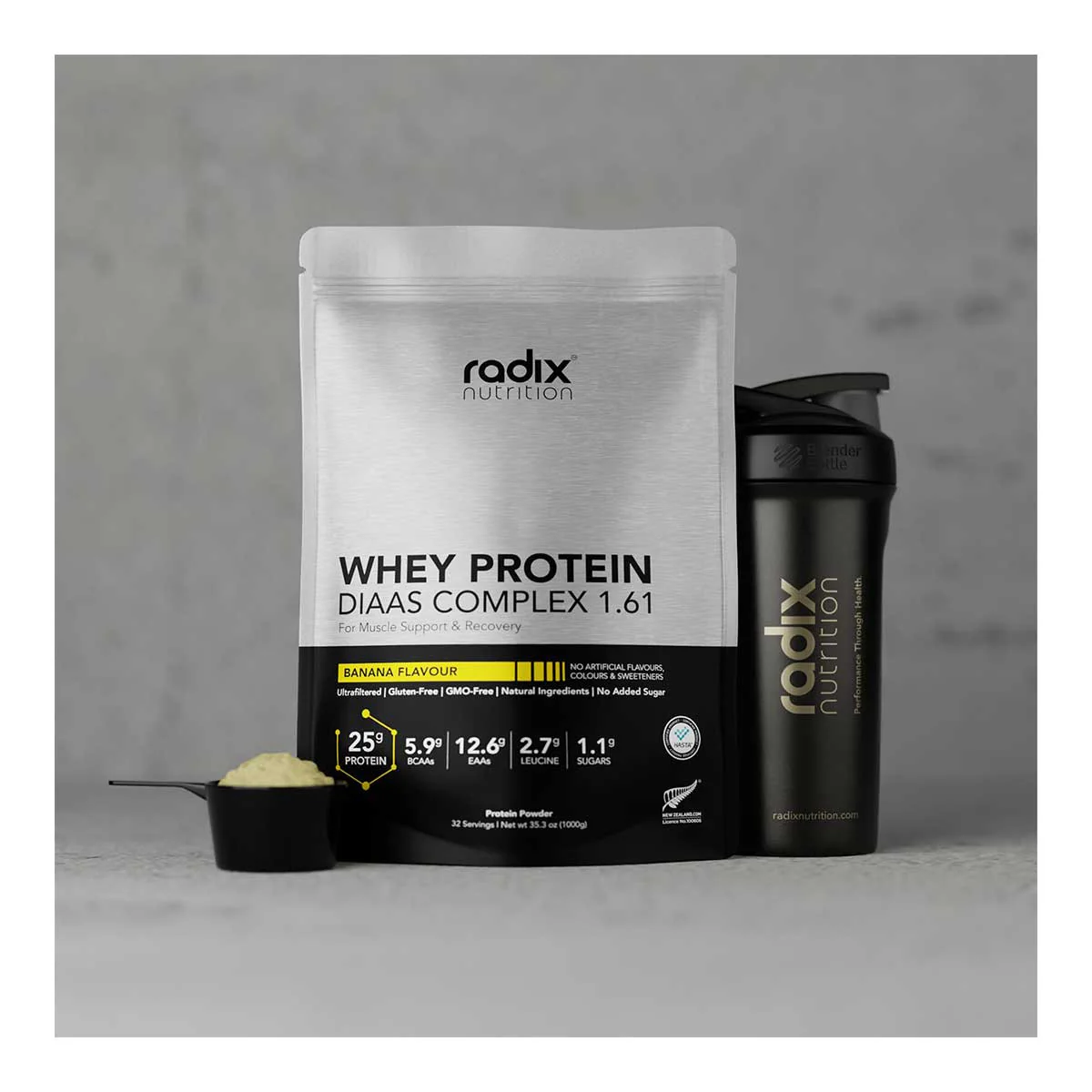 Whey Protein DIAAS Complex 1.61 Powder - Banana - Image 2