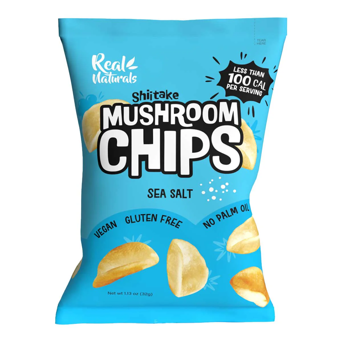 Shiitake Mushroom Chips - Sea Salt