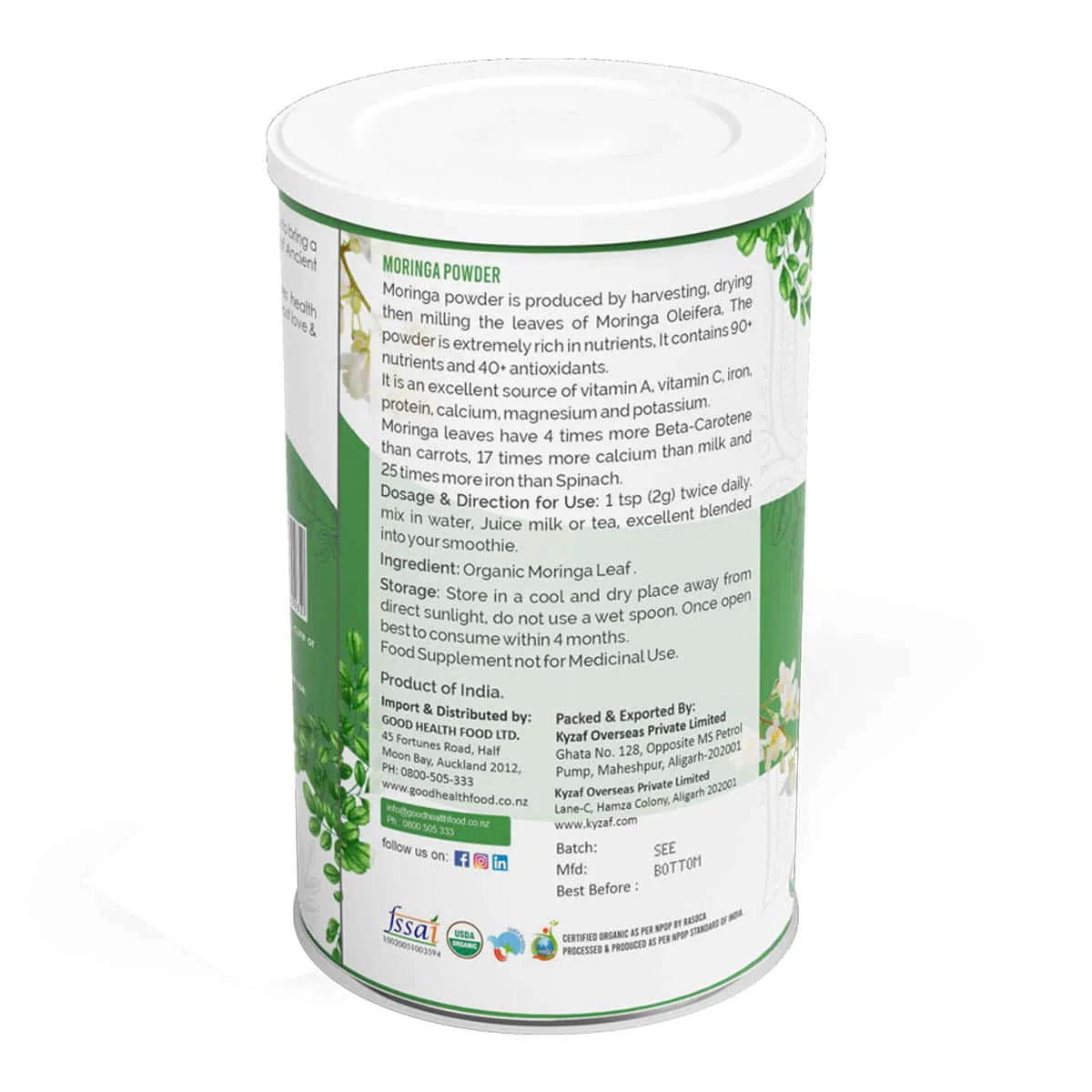 Moringa Powder - Organic - Image 4