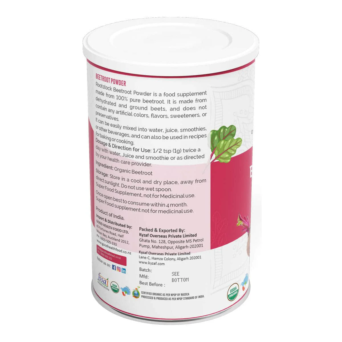 Organic Beetroot Powder - Image 3