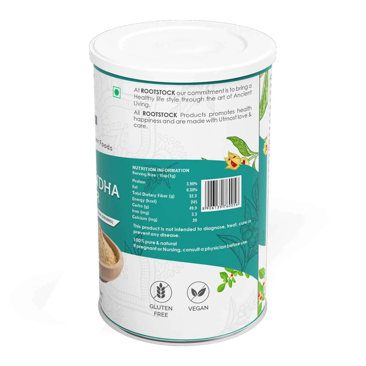 Rootstock Organic Ashwagandha Powder - Image 3