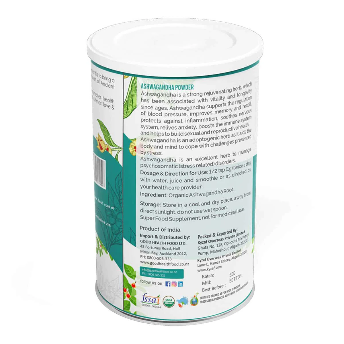 Rootstock Organic Ashwagandha Powder - Image 4