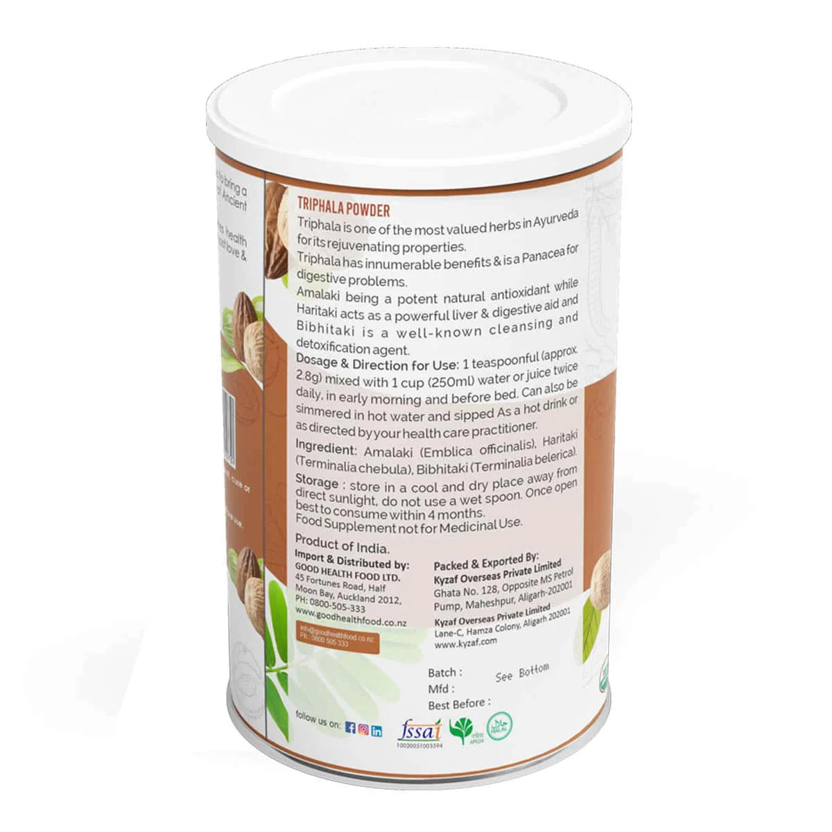 Triphala Powder - Organic - Image 3