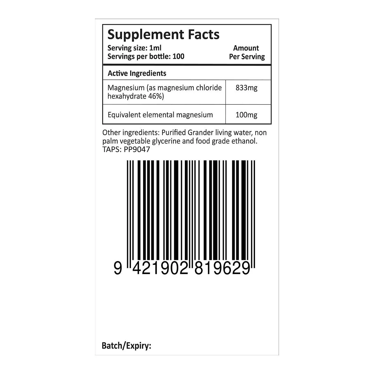 SleepDrops Magnesium Liquid - Image 2